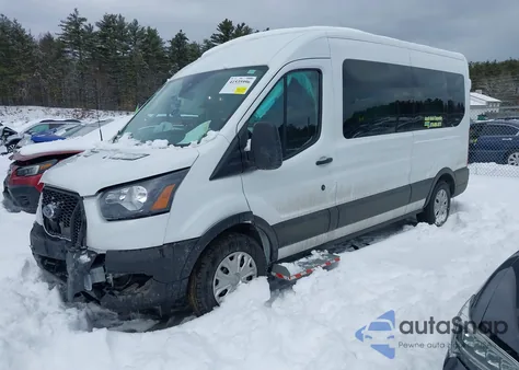 2024 Ford Transit-350 Passenger Van Xl from USA, damaged, VIN 1FBAX2C85RKB46137